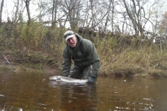 Salmon Fishing - Release on the Margaree.