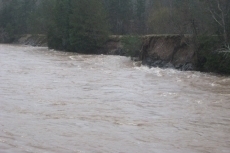 Second view, upstream at Ingraham Bridge