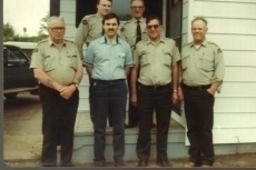 Back Row: (L to R) Gordon Aucoin, Simon LeBlanc Front Row (L to R) Dave Carroll, ??, Paul Aucoin, Tommy Murphy