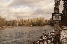 Upper end of Swimming Hole